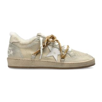 Golden Goose Sneakers, female, Beige, Size: 10 US Ball Star Sneakers