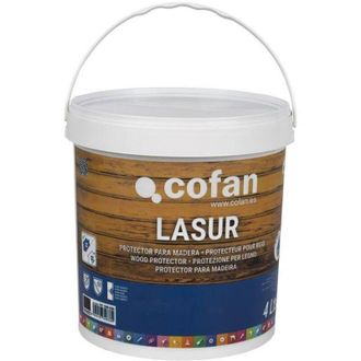 cofan Cofan - Lasur Protector Al Agua Para Madera Mate Palisandro 4 L