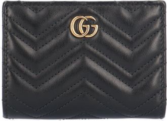 Gucci Black Leather Wallet (Bi-Fold) (Pre-Owned)