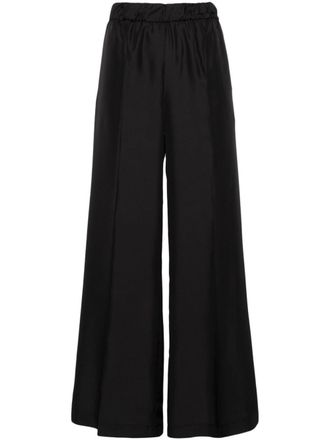 P.A.R.O.S.H. Pantaloni a gamba ampia - Nero