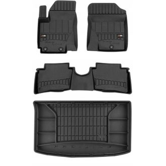 OEM Juego De Alfombrillas De Goma 3d Para Hyundai I20 1 Hb 2008-2014