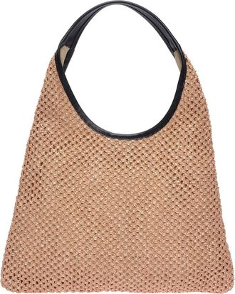 Luisa Vannini Zwart Rundleer Tas