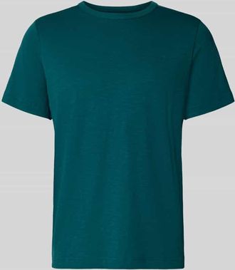 Tom Tailor Regular Fit T-Shirt aus reiner Baumwolle in Petrol, Gr&ouml;&szlig;e XXXL