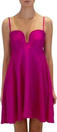 Azeeza Alta Silk Mini Dress