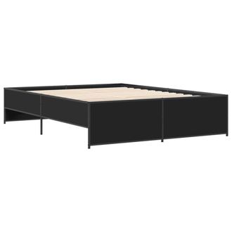 Berkfield Home Durable Bed Frame without Mattress Black 140x200 cm