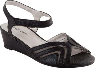 David Tate Admire Black Lizard Print ADMIRE-065 Womens