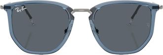 Ray-Ban Occhiali da sole geometrici - Blu