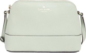 Kate Spade New York southport ave hannah leather crossbody bag in Light Pistachio at Nordstrom Rack