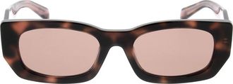 Prada Stijlvolle zonnebril voor modieuze individuen - unisex - Zonnebrillen - Bruin - ONE Size - Accessoires