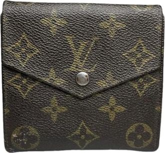 Louis Vuitton Pre-owned Wallets, female, Brown, Size: ONE SIZE Pre-owned Leather wallets