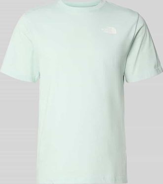 The North Face Regular Fit T-Shirt aus Baumwoll-Mix Modell EVOLUTION in Mint, Gr&ouml;&szlig;e XXL
