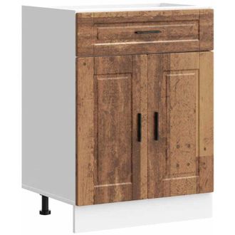 vidaXL Vidaxl - Kitchen Base Cabinet Porto Old Wood Engineered Wood