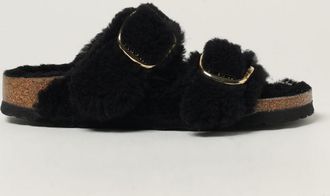 Birkenstock Sandalo Arizona Big Buckle Teddy Birkenstock in shearling