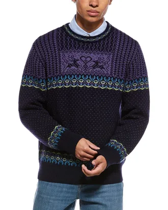 Rowing Blazers Nordic Fairisle Wool & Cashmere Sweater
