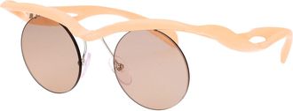 Prada Mens Sunglasses Injected Frame Blue