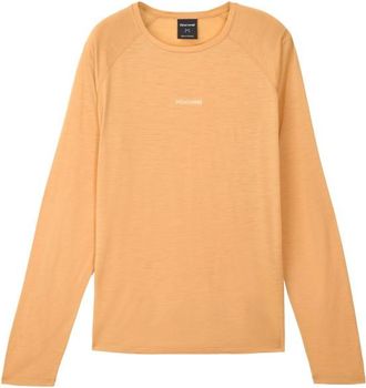 NNormal Merino Long Sleeve 02 Laufshirt f&uuml;r Herren | beige/orange