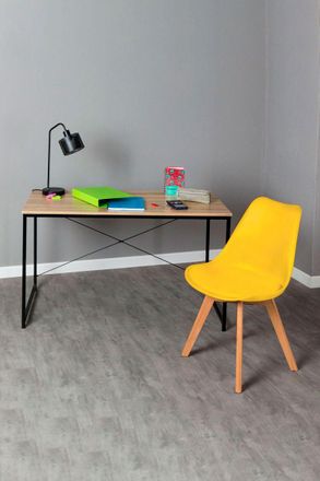 Regalos Miguel Regalos Miguel - Conjuntos De Mesa Y Sillas - Conjunto Escritorio Dek Y Silla Synk Basic - Amarillo