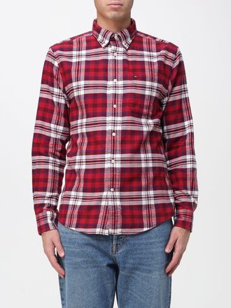 Tommy Hilfiger Camicia Tommy Hilfiger in cotone rigenerato con stampa Tartan