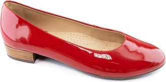 Marc Joseph New York Madison Leather Flat in Campari Patent at Nordstrom, Size 6.5