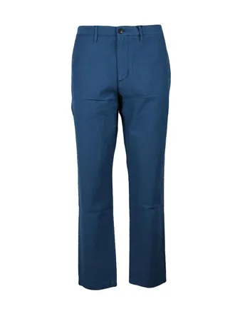 Tommy Hilfiger Relaxed Tapered Trousers in Deep Blue