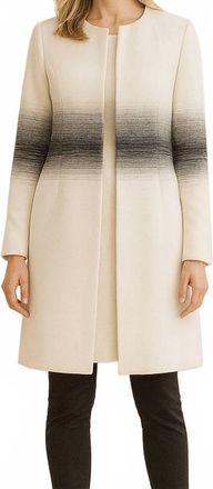 ECRU Long Blazer In Winter White