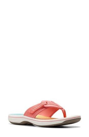 Clarks Brinkley Jazz Flip Flop in Coral Ombre at Nordstrom Rack, Size 11