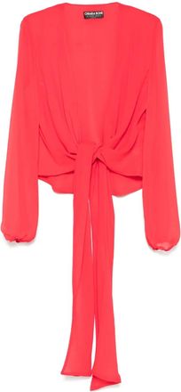 La Petite Robe Di Chiara Boni Blusa Takao - Rosso