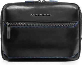 Piquadro Crossbodytas voor i Padmini - Heren - Schoudertassen - Zwart - ONE Size - Katoen - Tassen
