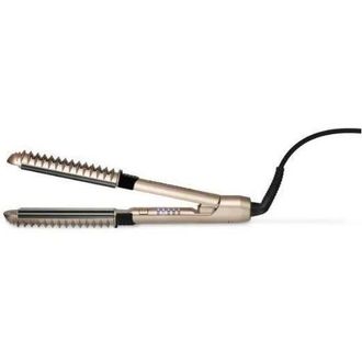 Saint Algue Lisseur - Saint Algue - Saint Algue - Lisseur Boucleur Demeliss Xcurler 2 En 1 - Dise&ntilde;o Exclusivo Antiburns - 5 Temperaturas