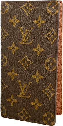 Louis Vuitton Brown Long Bill Wallet (Bi-Fold) (Pre-Owned)