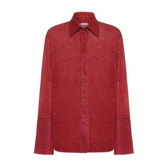 Os&eacute;ree Dames, Blouses & Shirts, Rood, Maat: S/M Polyamide