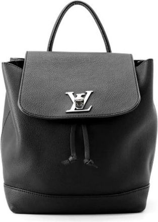 Louis Vuitton Pre-owned Vintage Rugzak - Dames - Vintage Rugzakken - Zwart - ONE Size - Leer - Vintage