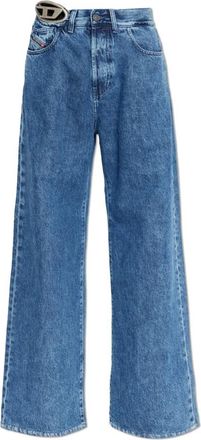 Diesel 1996 D-Sire-S4 Jeans - Dames - Loose Fit Jeans - Blauw - W27 L32 - Katoen - Jeans