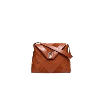 Liu Jo Shoulder Bags, female, Brown, Size: ONE SIZE Shoulder Bag With Patchwork