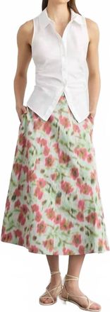 Tanya Taylor Hannah Top In Optic White