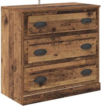 vidaXL Sideboard Old Wood 70 x 35.5 x 67.5 cm Engineered Wood vidaXL