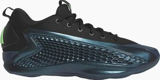 adidas Mens Anthony Edwards Textured Lace Up Road Sneakers - Black - Size: 13.5