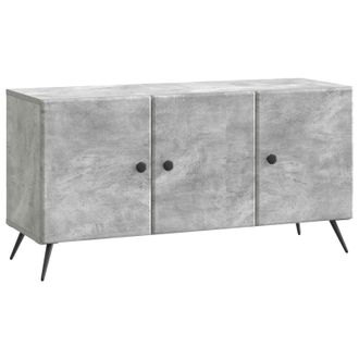 vidaXL Mueble De Tv Gris Hormig&oacute;n 99 X 34,5 X 50 Cm Vidaxl