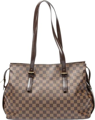 Louis Vuitton Brown Damier Ebene Chelsea (Authentic Pre-Loved)