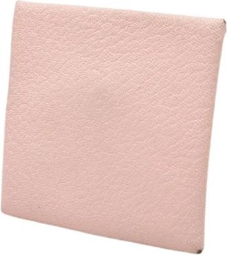 Herm&egrave;s Pre-owned Coin Pouch - Dames - Vintage Tassen - Roze - ONE Size - Leer - Vintage