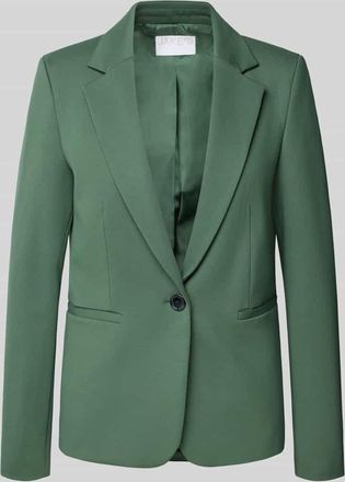 Jake*s Regular Fit Blazer mit Reverskragen und Paspeltaschen in Dunkelgruen, Größe 42