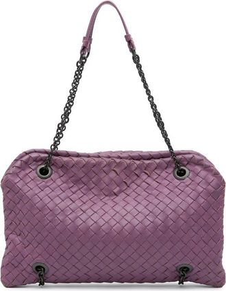 Bottega Veneta Pre-owned Bottega Veneta Nappa Intrecciato Duo Shoulder Bag Ladies B01385631T