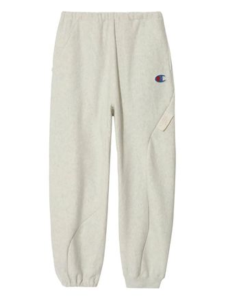 Undercover x Champion logo-patch track pants - Neutrals