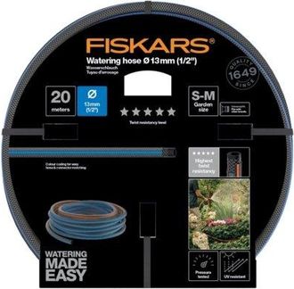 Fiskars Manguera De Riego Q5 Resistente Y Flexible De 20 M