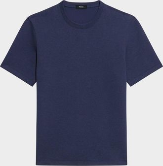 Theory Mens Delroy Double-Knit T-Shirt