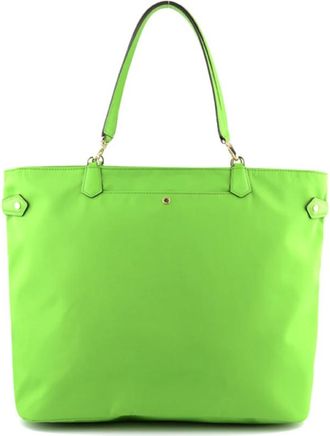 Pourchet Daily Schoudertas - Dames - Shoppers - Groen - ONE Size - Leer - Tassen