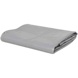 vidaXL Tarpaulin 650 g/m&sup2; 4x5 m Grey Vidaxl