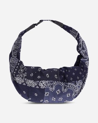 KAPITAL Gauze Bandana Beach Snufkin Bag Purple