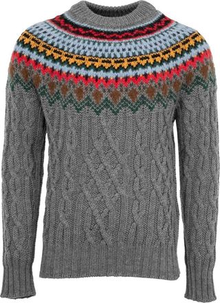 Moncler Grenoble Cable-Knit Sweater