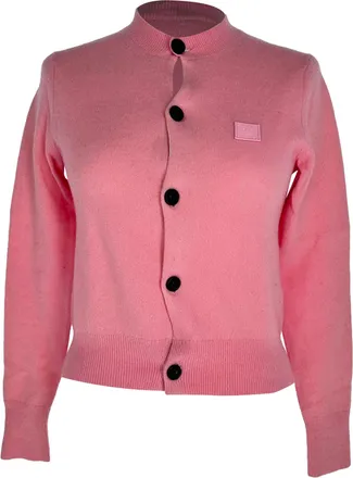 Acne Studios Cardigan in Pink Wool